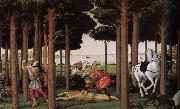 Sandro Botticelli Follow up sections of the story oil painting on canvas